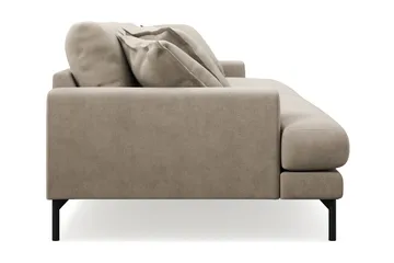 Menard Premium 4-sits Djup Soffa i Tyg - Brun - Products - Möbler - Soffa - 4 sits soffa