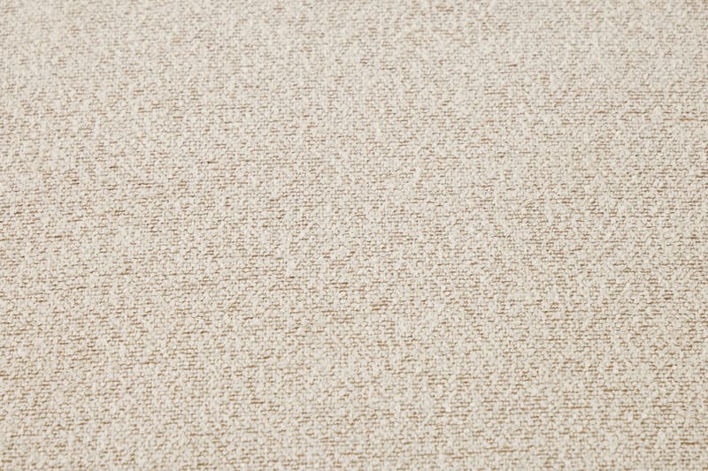 Milano 5-sits Rundad Vänstervänd L-soffa med Låg Rygg i Beige Boucle - Beige - Products - Möbler - Soffa - Divansoffa & schäslongsoffa