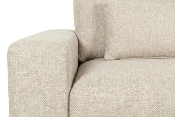Dubai 2-sits soffa Extra Djup i Chenille - Beige - Products - Möbler - Soffa - Modulsoffa - Komplett modulsoffa