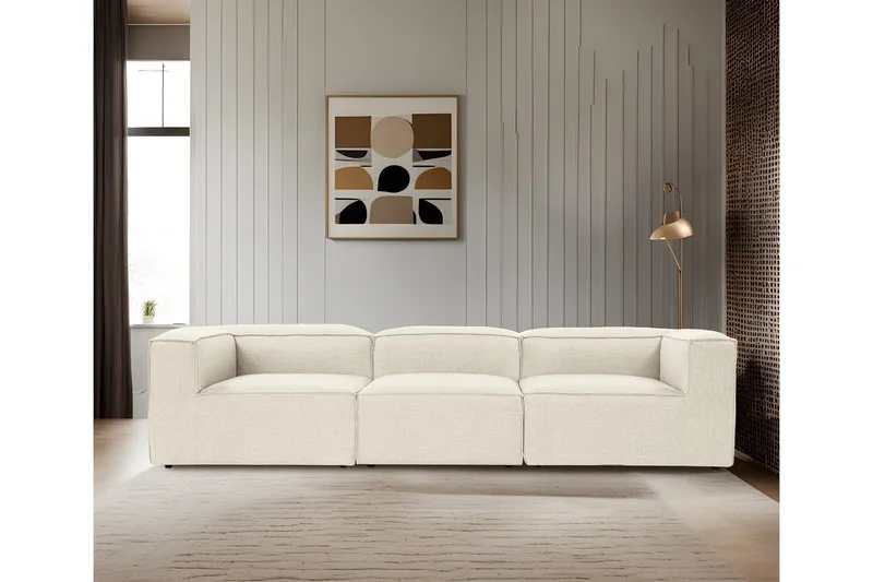 Redlands Soffa 3-sits - Ecru - Products - Möbler - Soffa - 3 sits soffa