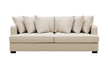 Rossita 4-sits Djup Soffa i Bouclé, Beige
