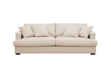 Rossita Lyx 2,5-sits Extra djup Soffa i Manchester - Beige - Products - Möbler - Soffa - 3 sits soffa
