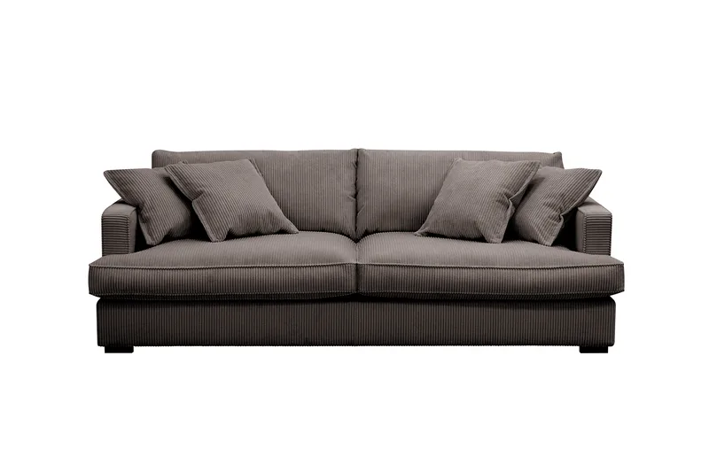 Rossita Lyx 2,5-sits Extra djup Soffa i Manchester - Brun - Products - Möbler - Soffa - 3 sits soffa