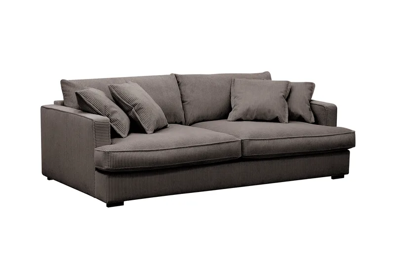 Rossita Lyx 2,5-sits Extra djup Soffa i Manchester - Brun - Products - Möbler - Soffa - 3 sits soffa