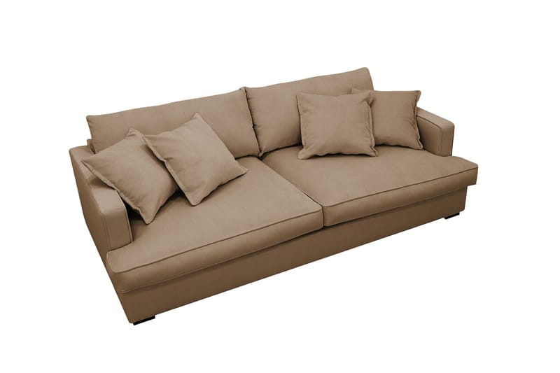Rossita Lyx 2,5-sits Extra djup Soffa i Manchester - Ljusbrun - Products - Möbler - Soffa - 3 sits soffa