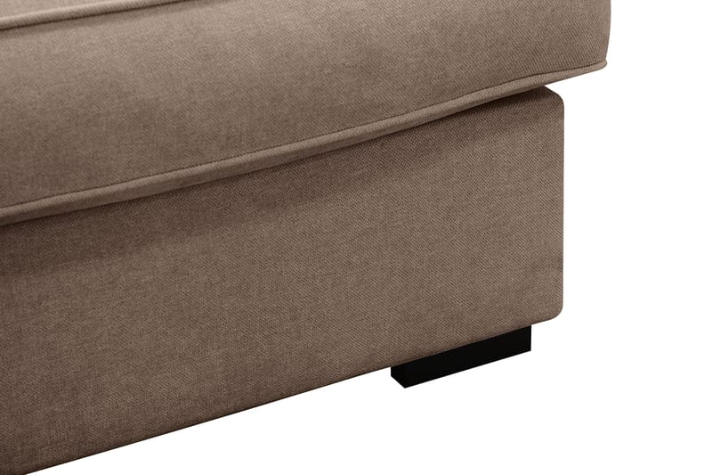 Rossita Lyx 2,5-sits Extra djup Soffa i Tyg - Mörkbrun - Products - Möbler - Soffa - 3 sits soffa
