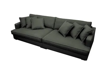 Rossita Lyx 3,5-sits Extra djup Soffa i Manchester - Mörkgrön - Products - Möbler - Soffa - 4 sits soffa