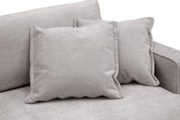 Rossita Lyx 3-sits Extra djup Soffa i Chenille - Grå/Brun - Products - Möbler - Soffa - 3 sits soffa