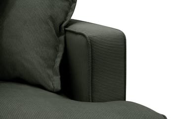 Rossita Lyx 3-sits Extra djup Soffa i Manchester - Mörkgrön - Products - Möbler - Soffa - 3 sits soffa