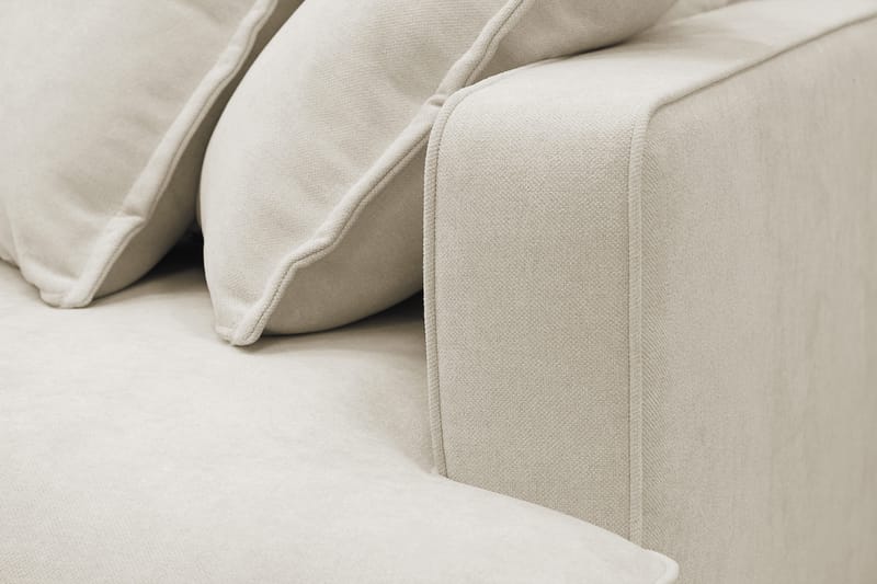 Rossita Lyx 3-sits Extra djup Soffa i Tyg - Beige - Products - Möbler - Soffa - 3 sits soffa