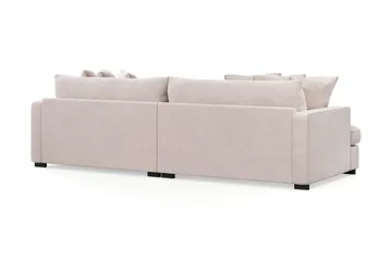 Rossita Lyx 4-sits Extra djup Sammetsoffa - Beige - Products - Möbler - Soffa - Sammetssoffa