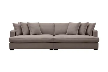 Rossita Lyx 4-sits Extra djup Tygsoffa