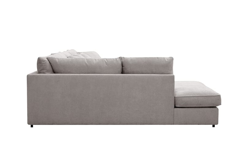 Rossita Lyx 5-sits Högervänd U-formad Extra djup Soffa med Divan och Schäslong i Chenille - Grå/Brun - Products - Möbler - Soffa - U-soffa