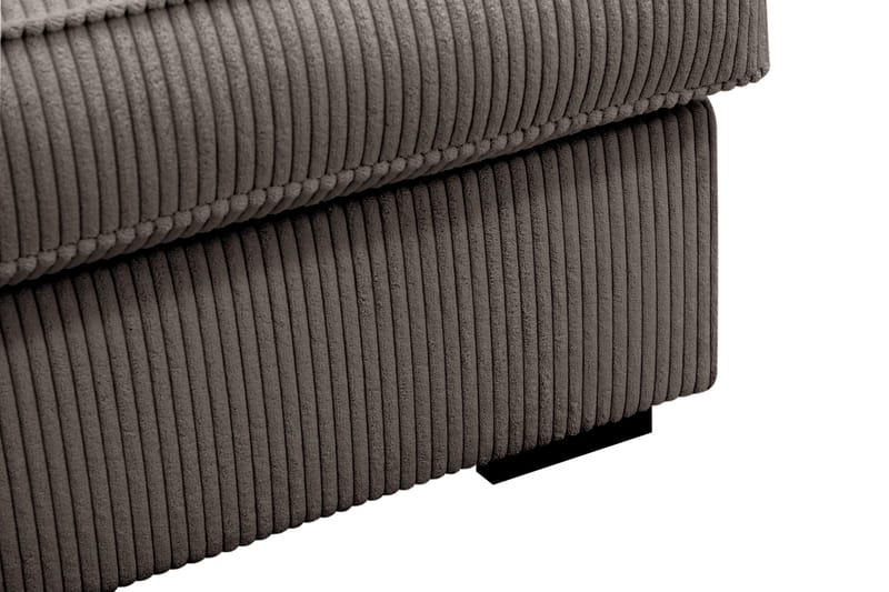 Rossita Lyx 5-sits Högervänd U-formad Extra djup Soffa med Divan och Schäslong i Manchester - Brun - Products - Möbler - Soffa - U-soffa