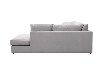 Rossita Lyx 5-sits Vänstervänd U-formad Extra djup Soffa med Divan och Schäslong i Chenille - Grå - Products - Möbler - Soffa - U-soffa