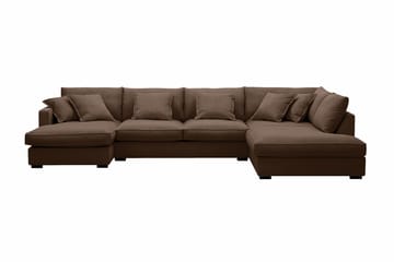 Rossita Lyx 5-sits Vänstervänd U-formad Extra djup Soffa med Divan och Schäslong i Manchester