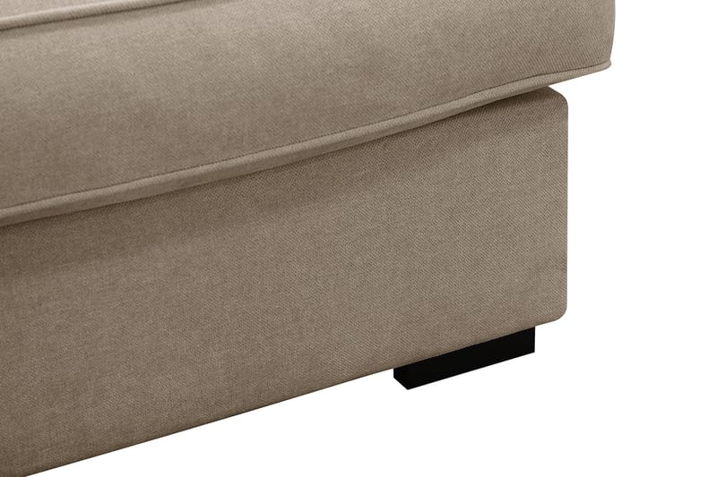 Rossita Lyx 5-sits Vänstervänd U-formad Extra djup Soffa med Divan och Schäslong i Tyg - Brun - Products - Möbler - Soffa - U-soffa
