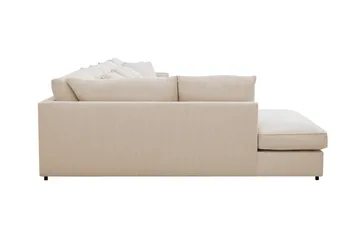 Rossita Lyx 6-sits Högervänd U-formad Extra djup Soffa med Divan och Schäslong i Manchester - Beige - Products - Möbler - Soffa - U-soffa