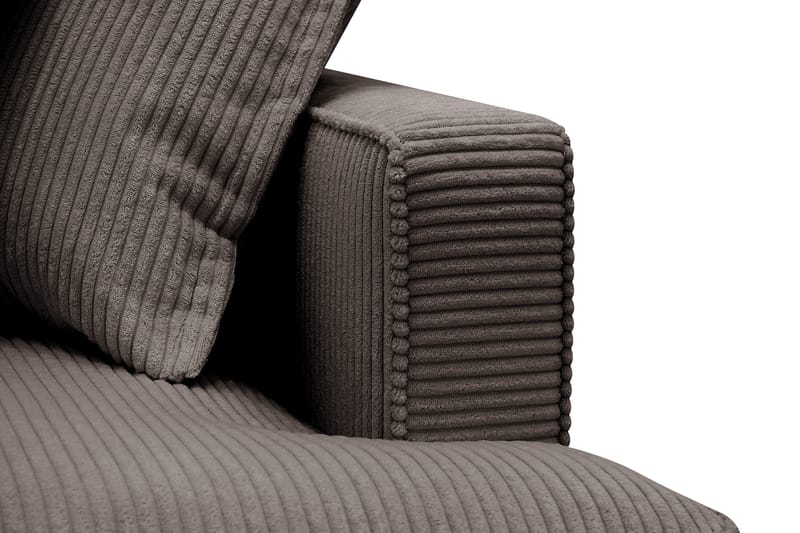 Rossita Lyx 6-sits Högervänd U-formad Extra djup Soffa med Divan och Schäslong i Manchester - Brun - Products - Möbler - Soffa - U-soffa