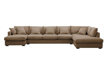 Rossita Lyx 6-sits Vänstervänd U-formad Extra djup Soffa med Divan och Schäslong i Manchester
