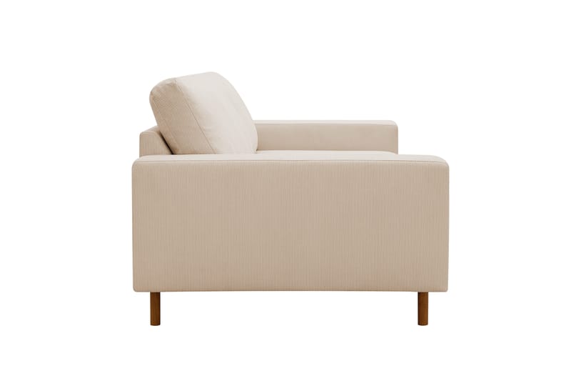 Scandi Djup 3-sits Soffa i Manchester - Beige - Products - Möbler - Soffa - 3 sits soffa