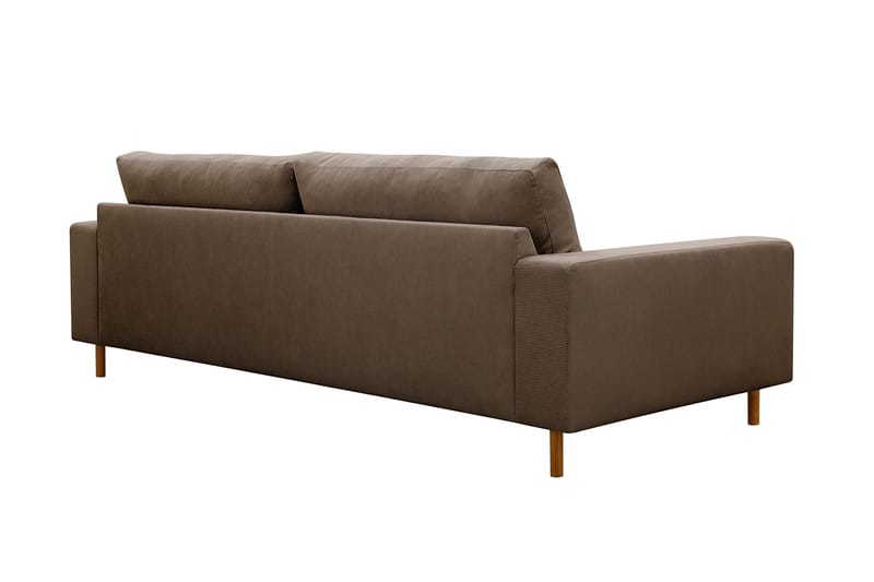 Scandi Djup 4-sits Soffa i Manchester - Brun - Products - Möbler - Soffa - 4 sits soffa