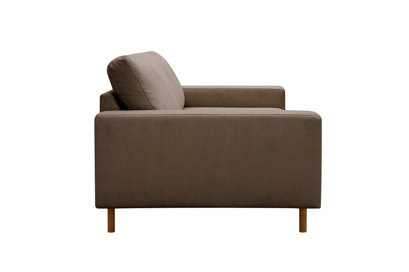 Scandi Djup 4-sits Soffa i Manchester - Brun - Products - Möbler - Soffa - 4 sits soffa