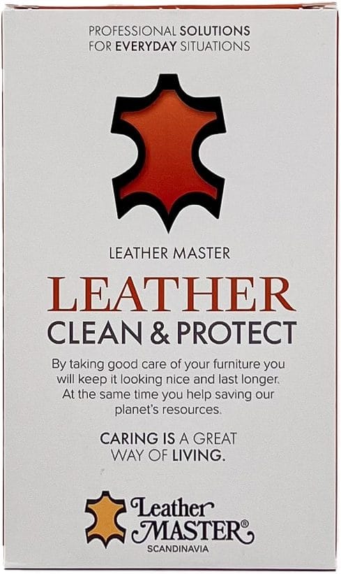 Leather Clean & Protect Mini rengöringsvätska - 2 x 100 ml