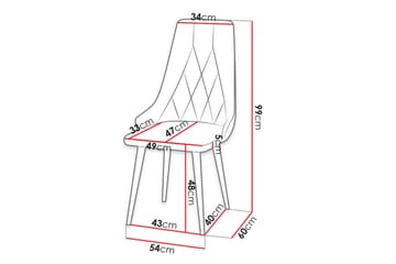 Aldbrough Matstol - Products - Möbler - Fåtölj & stolar - Matstol & köksstol