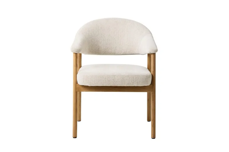 Ansari Karmstol - Beige - Products - Möbler - Fåtölj & stolar - Karmstol