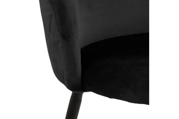 Caversfield Matstol - Svart - Products - Möbler - Fåtölj & stolar - Matstol & köksstol