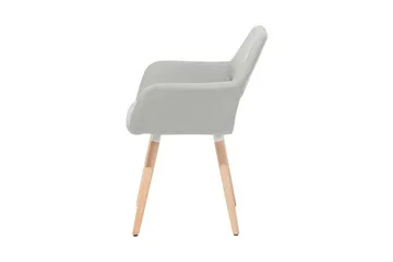 Chicago Stol Set Om 2 St - Grå - Products - Möbler - Fåtölj & stolar - Karmstol