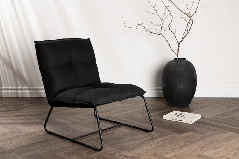Madison Fåtölj - Svart - Products - Möbler - Fåtölj & stolar - Fåtölj - Fåtölj utan armstöd