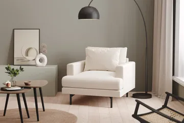 Menard Fåtölj - Ljusbeige - Products - Möbler - Fåtölj & stolar - Fåtölj