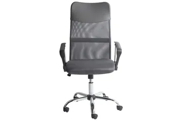 Kontorsstol Design Grå/svart/silver - Grå/svart/silver - Products - Möbler - Fåtölj & stolar - Kontorsstol & skrivbordsstol