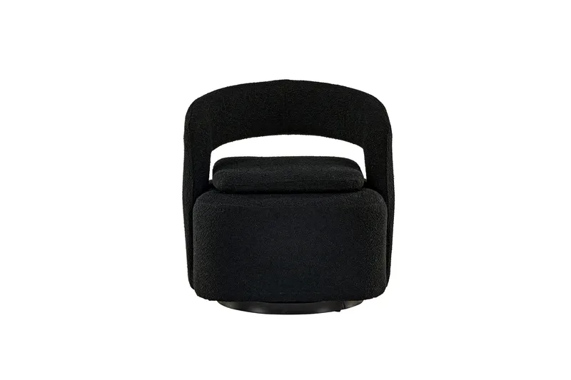 Laurel Fåtölj - Svart - Products - Möbler - Fåtölj & stolar - Fåtölj