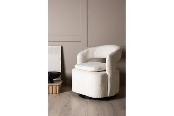 Laurel Loungefåtölj - Vit - Products - Möbler - Fåtölj & stolar - Fåtölj