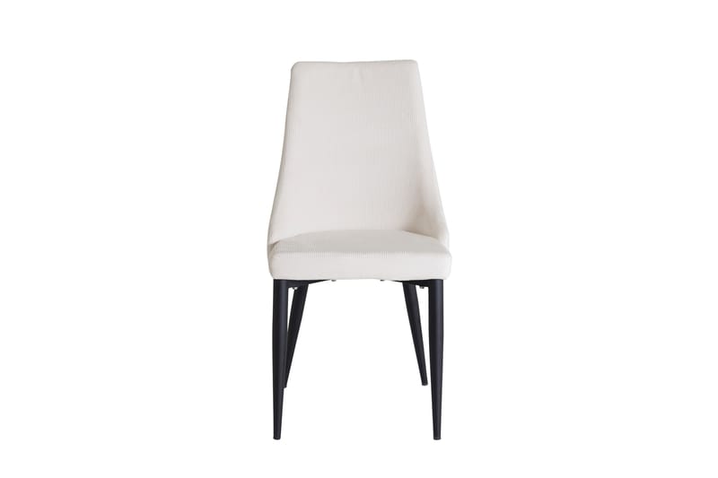 Leone Matstol - Svart/Beige - Products - Möbler - Fåtölj & stolar - Matstol & köksstol