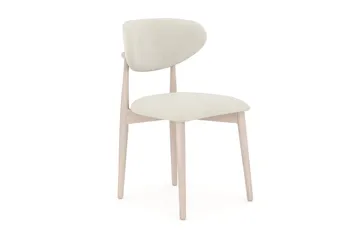 Molly Matstol i trä med tygsits