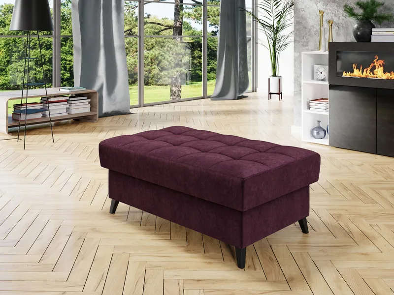 Amshyttan Fotpall 106 cm - Lila - Products - Möbler - Fåtölj & stolar - Pall & puff - Fotpallar