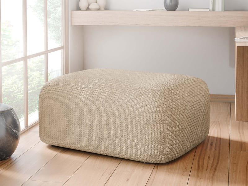 Barile Fotpall 70 cm - Brun - Products - Möbler - Fåtölj & stolar - Pall & puff - Fotpallar