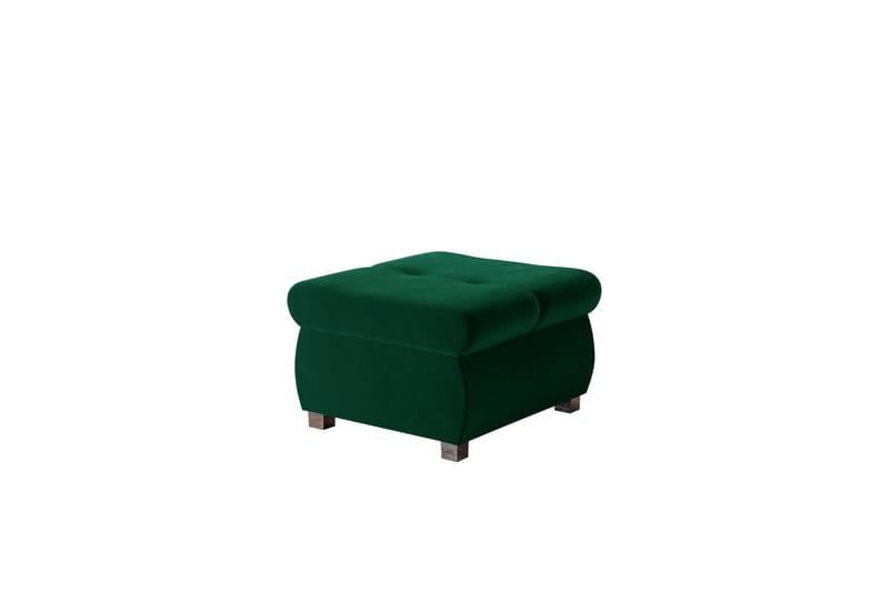 Cerys Fotpall 60 cm - Grön - Products - Möbler - Fåtölj & stolar - Pall & puff - Fotpallar