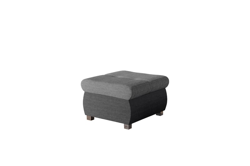 Cerys Fotpall 60 cm - Ljusgrå/Mörkgrå - Products - Möbler - Fåtölj & stolar - Pall & puff - Fotpallar