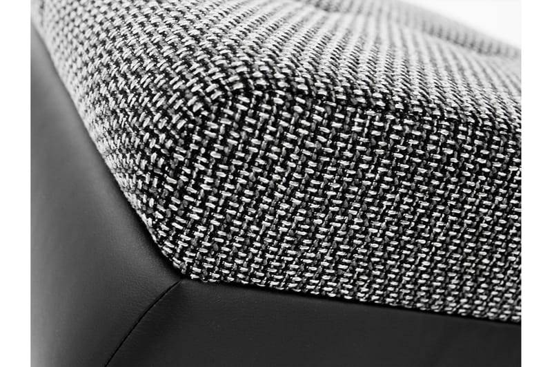 Cerys Fotpall 60 cm - Vit/Ljusgrå - Products - Möbler - Fåtölj & stolar - Pall & puff - Fotpallar