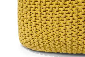 Conrad Sittpuff 50 cm - Gul - Products - Möbler - Fåtölj & stolar - Pall & puff - Sittpuff