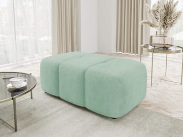 Flo Fotpall 93 cm - Grön - Products - Möbler - Fåtölj & stolar - Pall & puff - Fotpallar