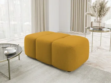 Flo Fotpall 93 cm - Gul - Products - Möbler - Fåtölj & stolar - Pall & puff - Fotpallar