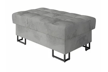 Kintore Fotpall 67 cm Ljusgrå - Products - Möbler - Fåtölj & stolar - Pall & puff - Fotpallar