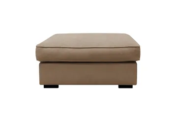 Rossita lyx Fotpall - Brun Manchester - Products - Möbler - Fåtölj & stolar - Pall & puff - Fotpallar