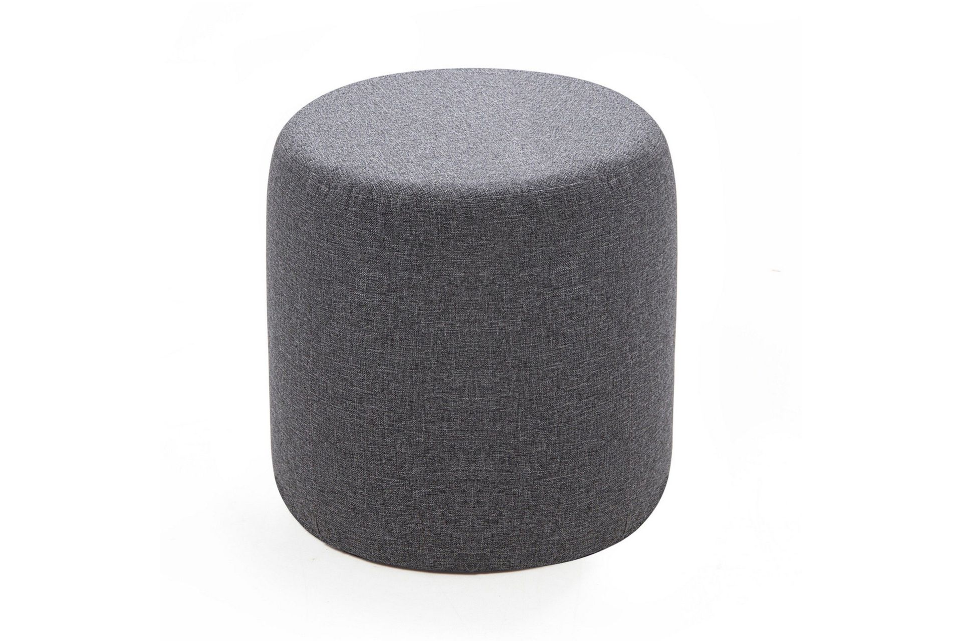 Silindir Sittpuff Rund - Antracit - Products - Möbler - Fåtölj & stolar - Pall & puff - Sittpuff